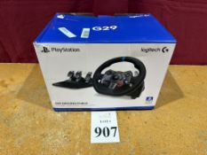 LOGITECH G29 DRIVING FORCE RACING WHEEL