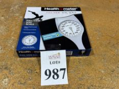 HEALTH-O-METER FULL VIEW DIAL SCALE