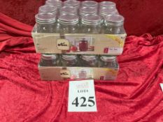 CASES OF KERR 16 OZ MASON JARS (12 JARS PER CASE)