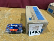 PACKS OF RAYOVAC 8-PACK D BATTERIES, NEW/SEALED