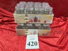 CASES OF KERR 16 OZ MASON JARS (12 JARS PER CASE)