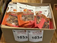 JACK&PUP 6" PORKY STRIPS, 8 OZ