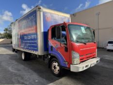 2014 ISUZU NPR HD BOX TRUCK WITH LIFT GATE