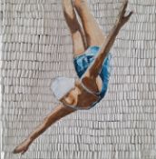 Martina Hamrik, 1967 Kenzingen bei Freiburg. Sie lebt und arbeitet am Starnberger See und stellt in