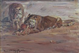 Otto Dill. 1884 Neustadt/Weinstraße - 1957 Bad Dürkheim. Studierte bei Zügel in München. Bedeutende