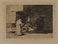 Francisco Goya. 1746 Fuendetodos - 1828 Bordeaux. Blatt aus der Serie die Schrecken des Krieges: Ca