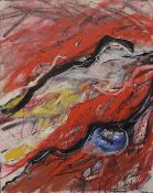 Petra Fox. 1967 in Steyr. Sie lebt und arbeitet in Steyr und stellt international aus. Sign. Rs. si