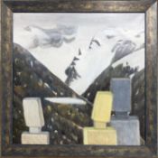 Evi Fersterer, 1948 Österreich. Sie lebt und arbeitet in Saalbach/Salzburger Land und stellt intern