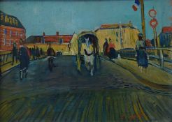 Francois Gall (ursprünglich Erdelyi). 1912 Klausenburg - 1987 Paris. Sign. rs. bez. Gall. Nr. 203.