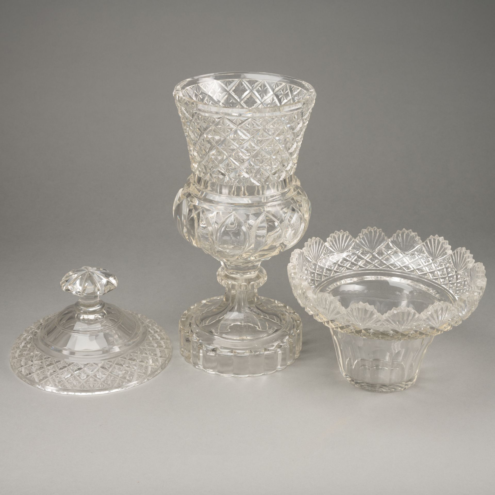 Große Kristall-Glas-Vase - Bild 2 aus 4