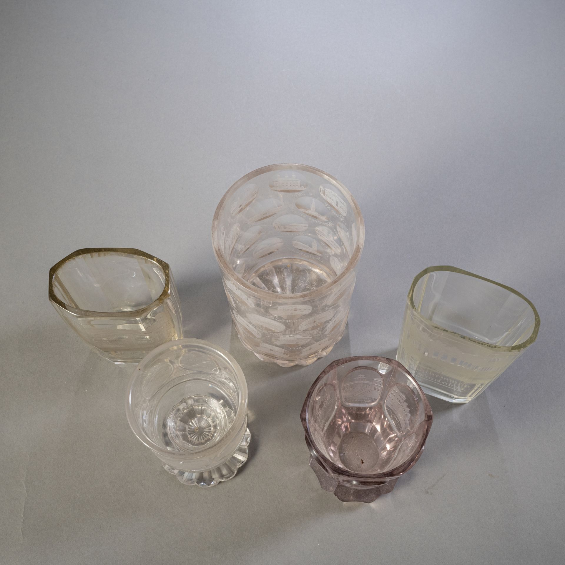 Fünf Badegläser - Bild 3 aus 4