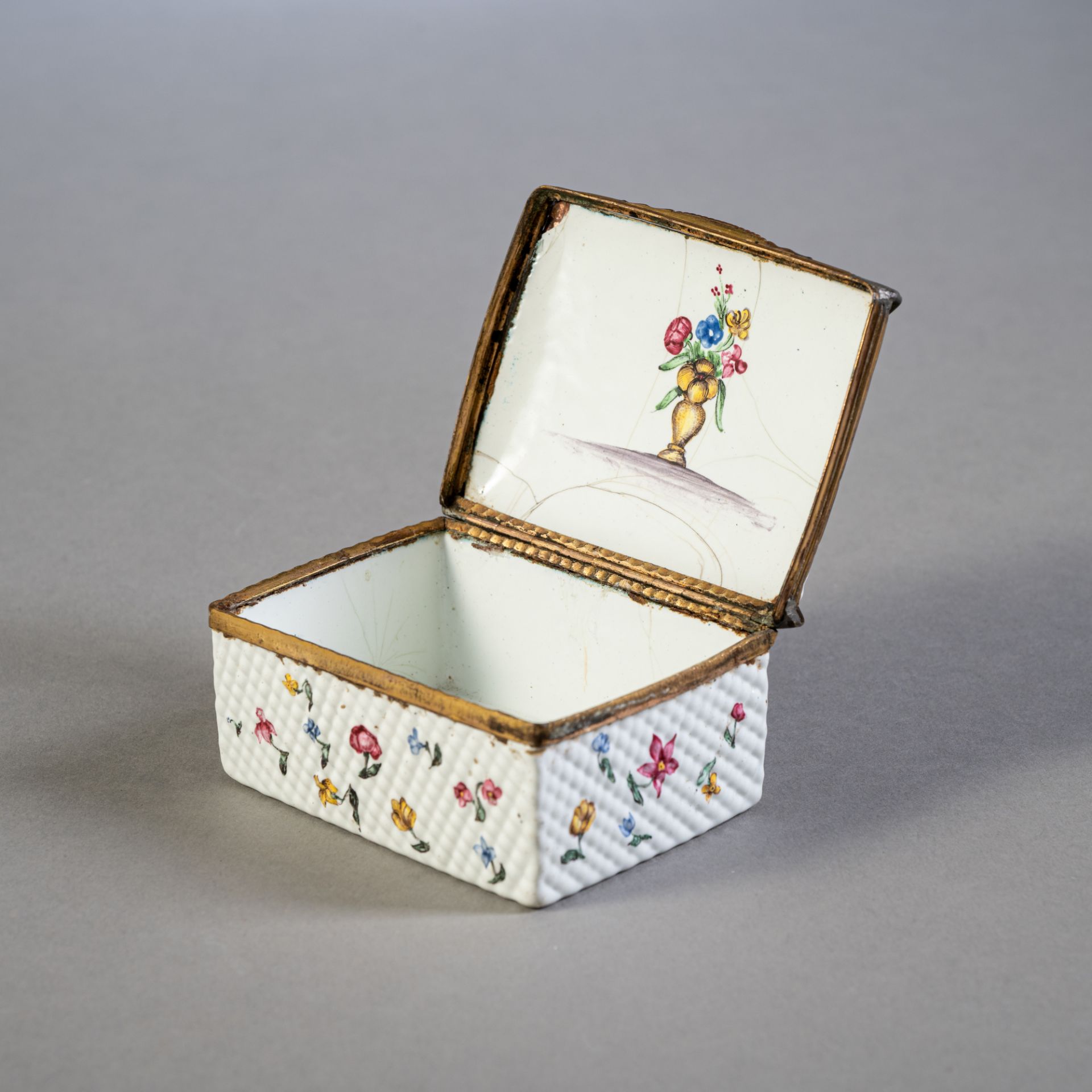 Emaille-Tabatiere - Bild 2 aus 3