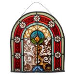 Drei Bleiverglasungen