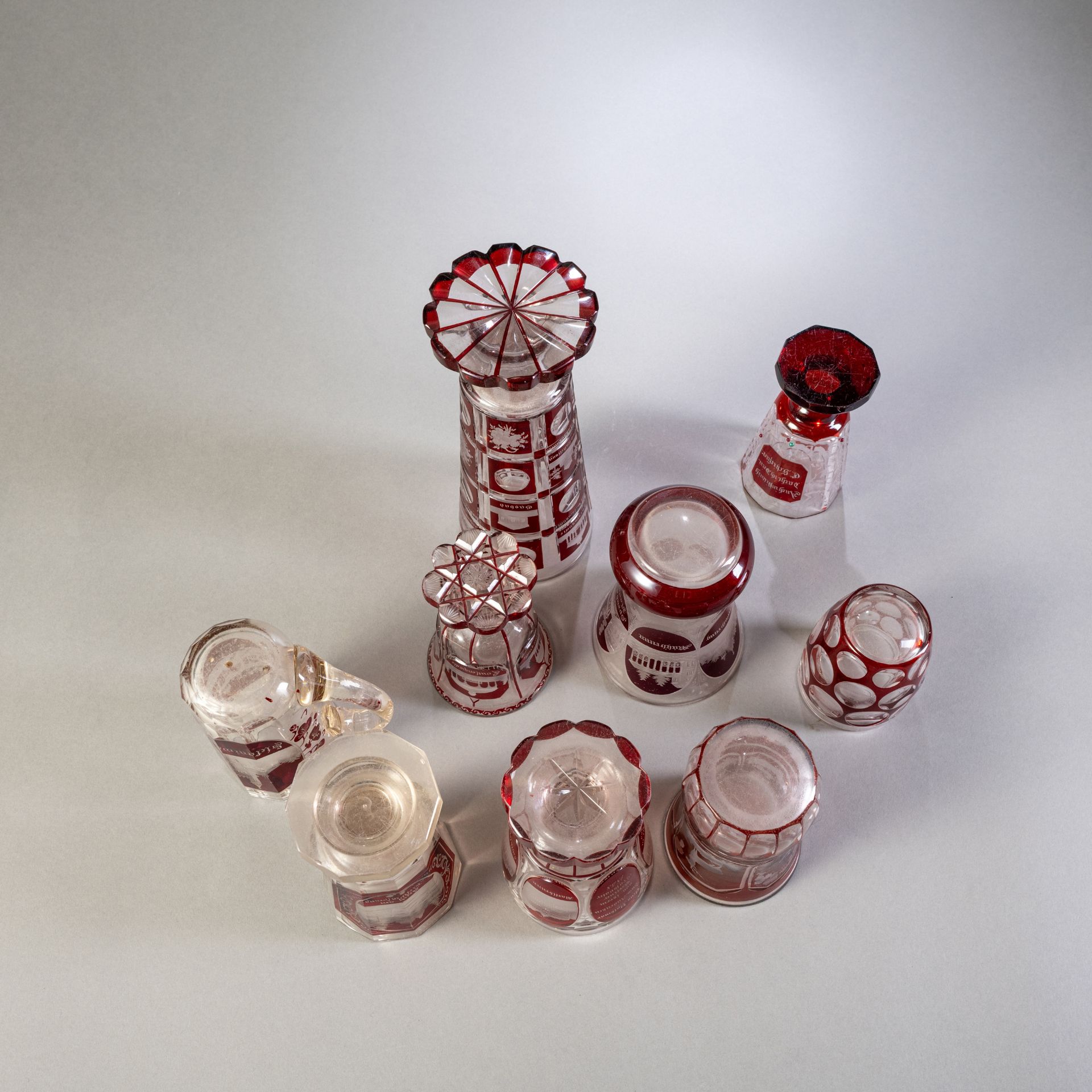 Neun Badegläser und Andenkengläser - Bild 4 aus 5