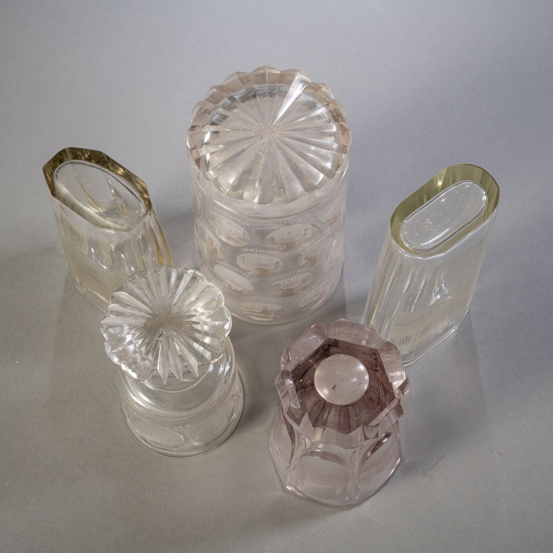 Fünf Badegläser - Bild 4 aus 4