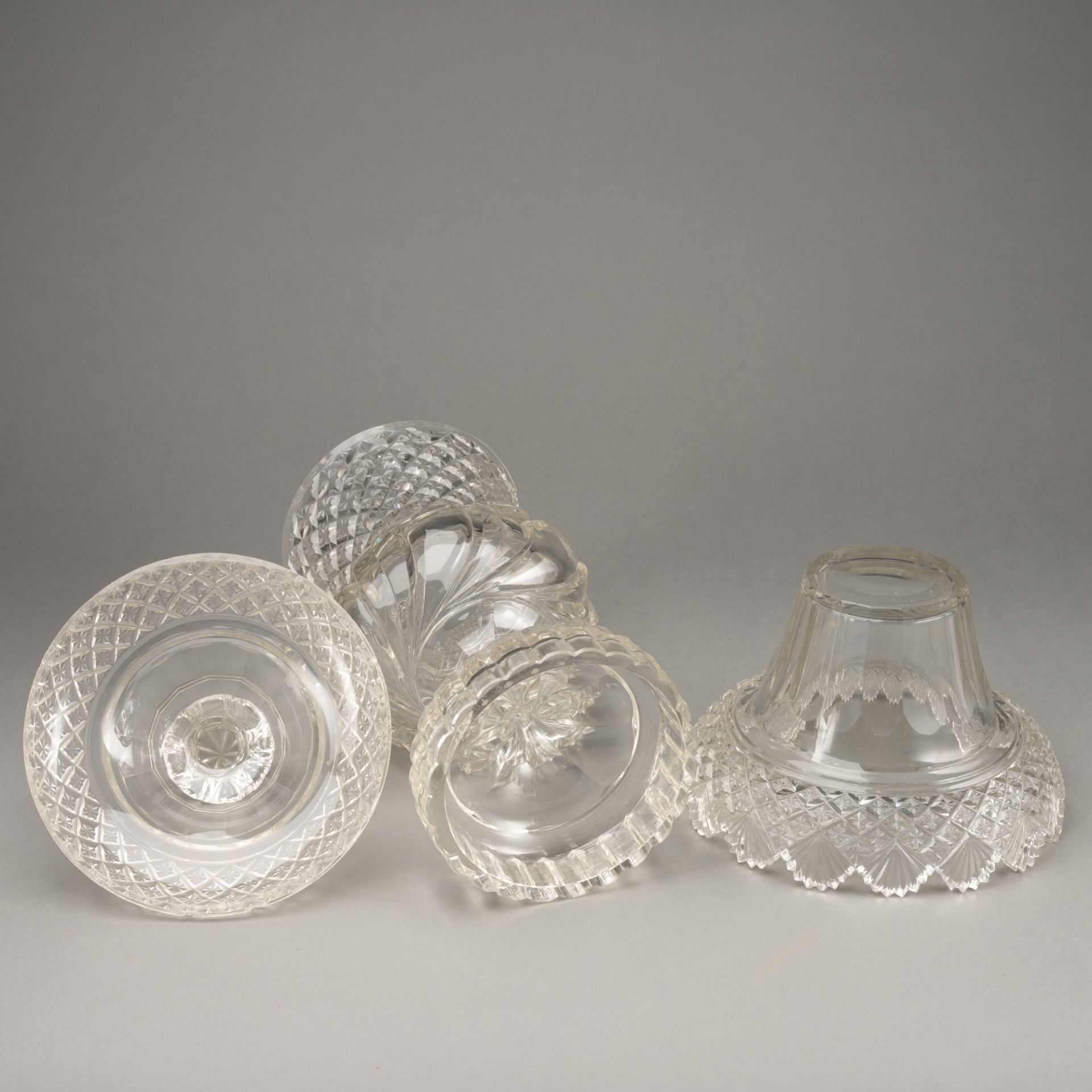 Große Kristall-Glas-Vase - Bild 3 aus 4