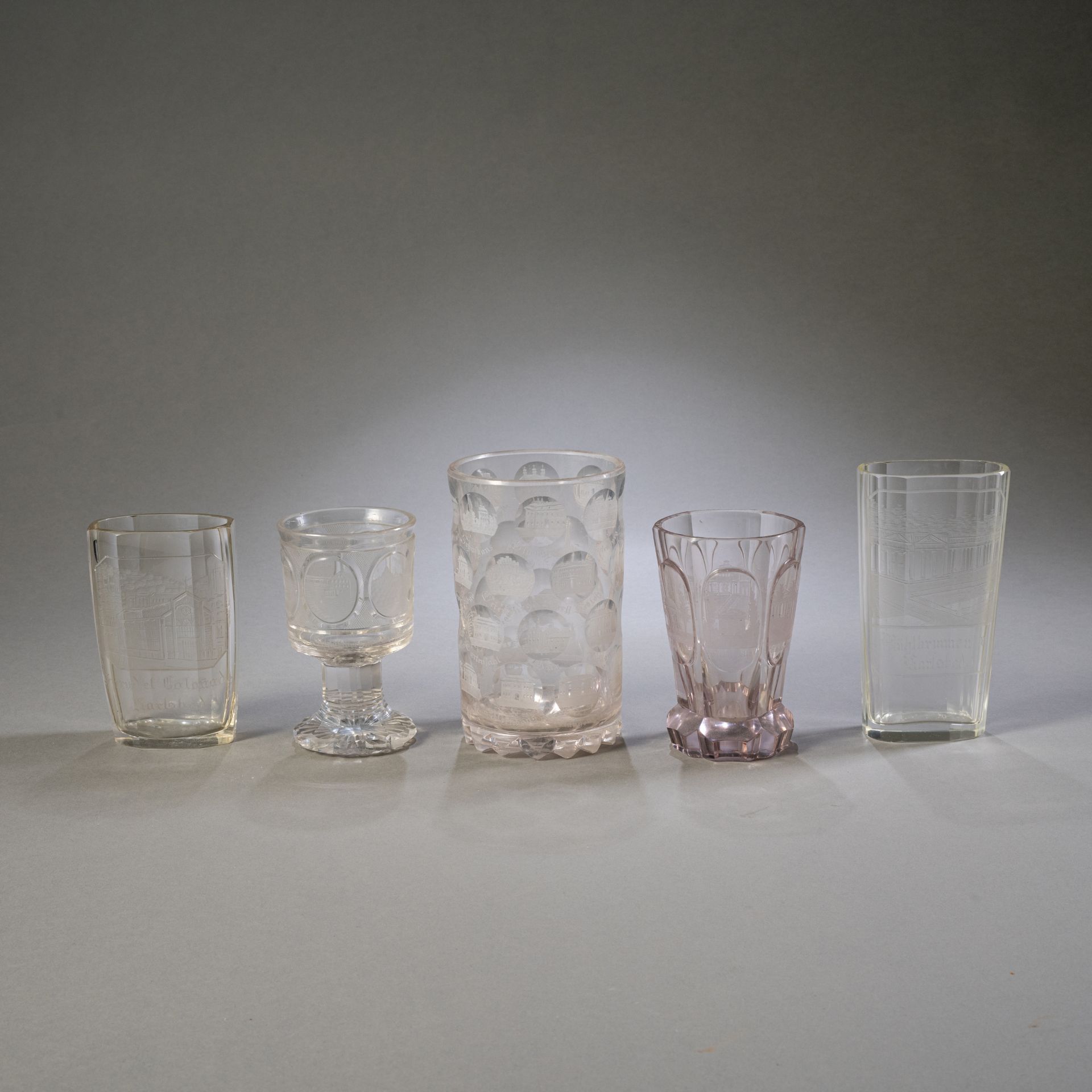 Fünf Badegläser - Bild 2 aus 4