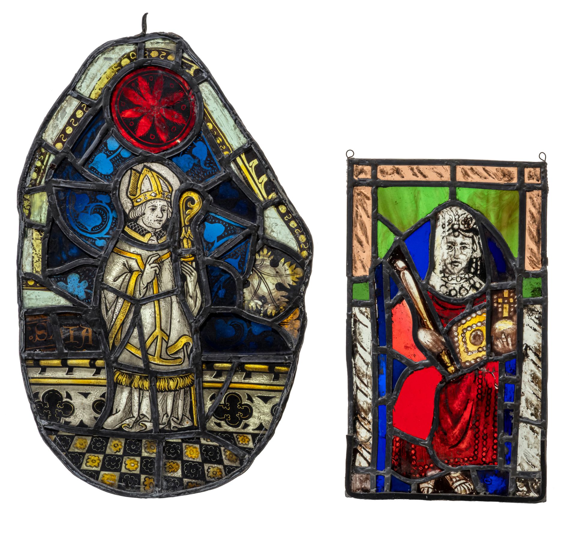 Drei Bleiverglasungen - Bild 4 aus 4