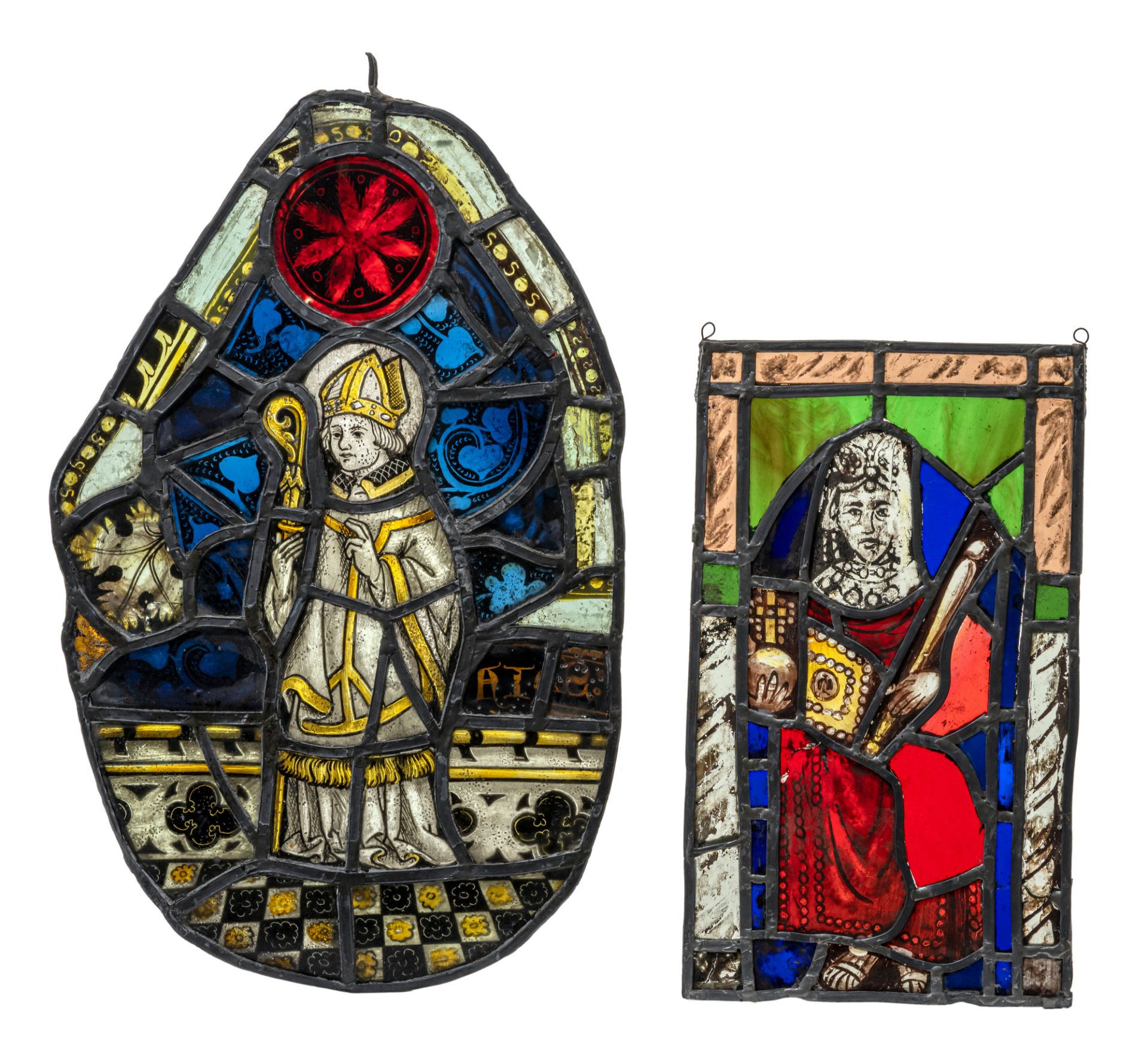 Drei Bleiverglasungen - Bild 3 aus 4