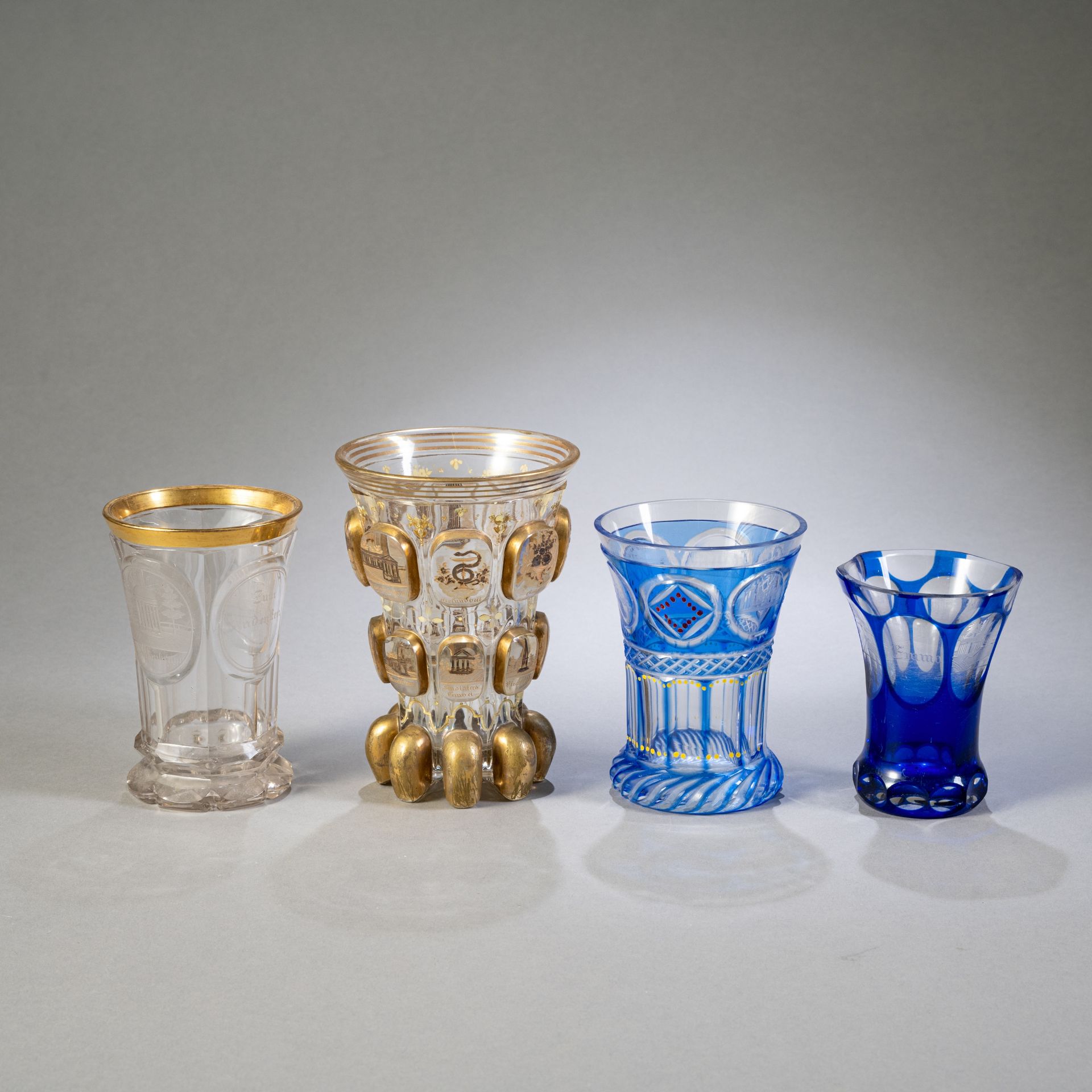 Vier Badegläser - Bild 2 aus 4