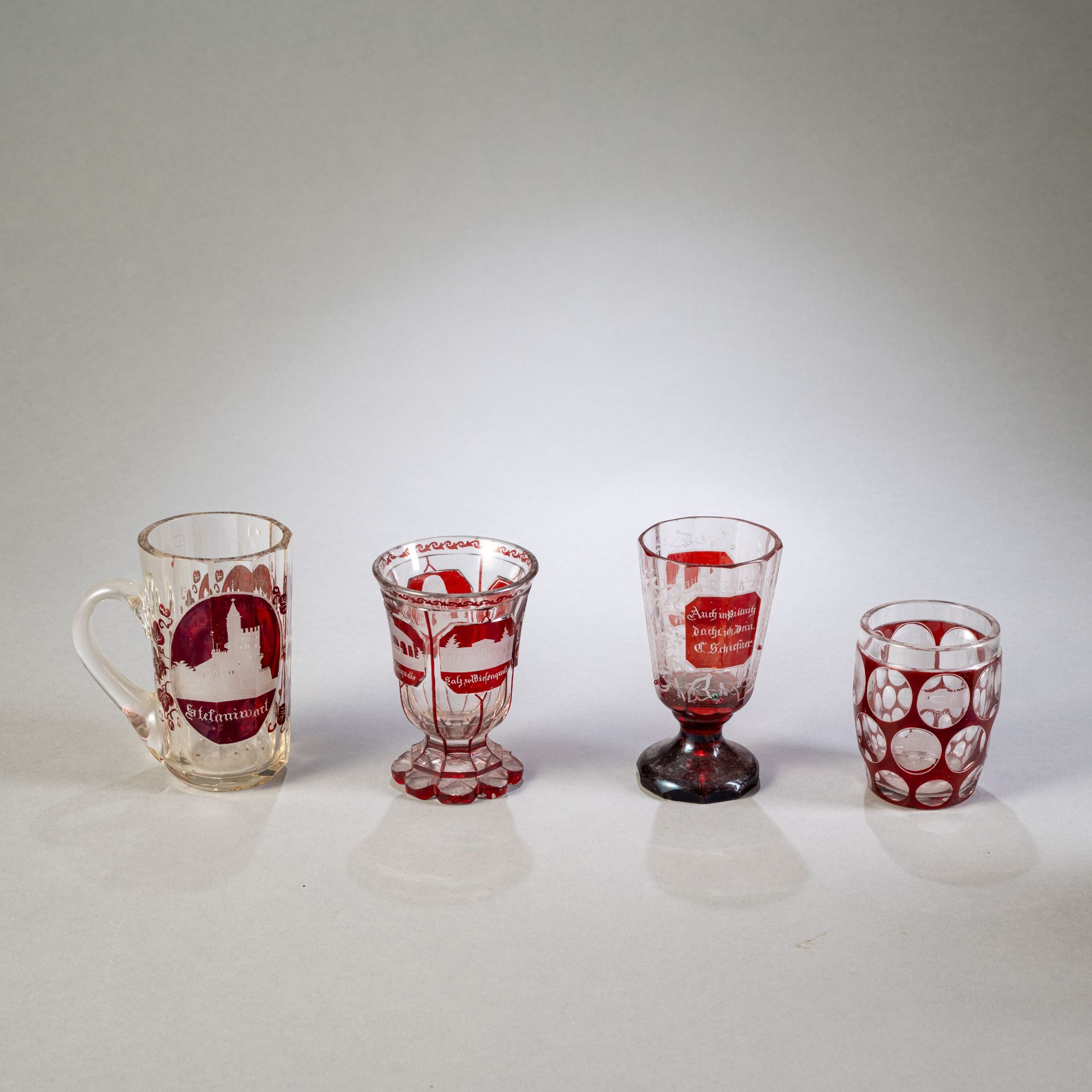 Neun Badegläser und Andenkengläser - Bild 3 aus 5