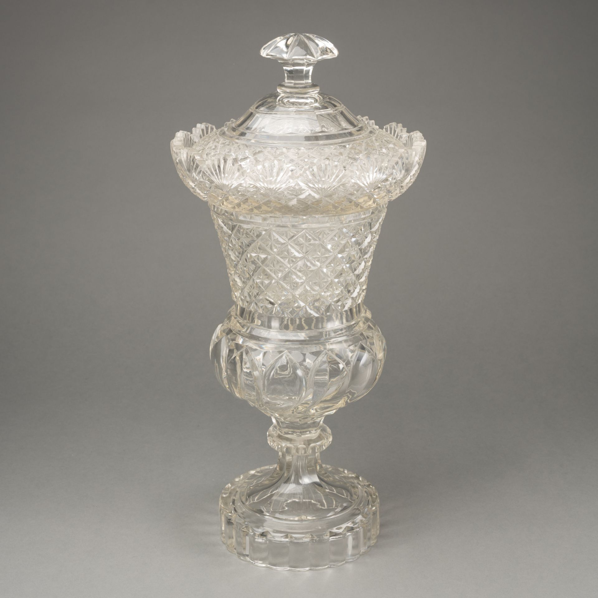 Große Kristall-Glas-Vase