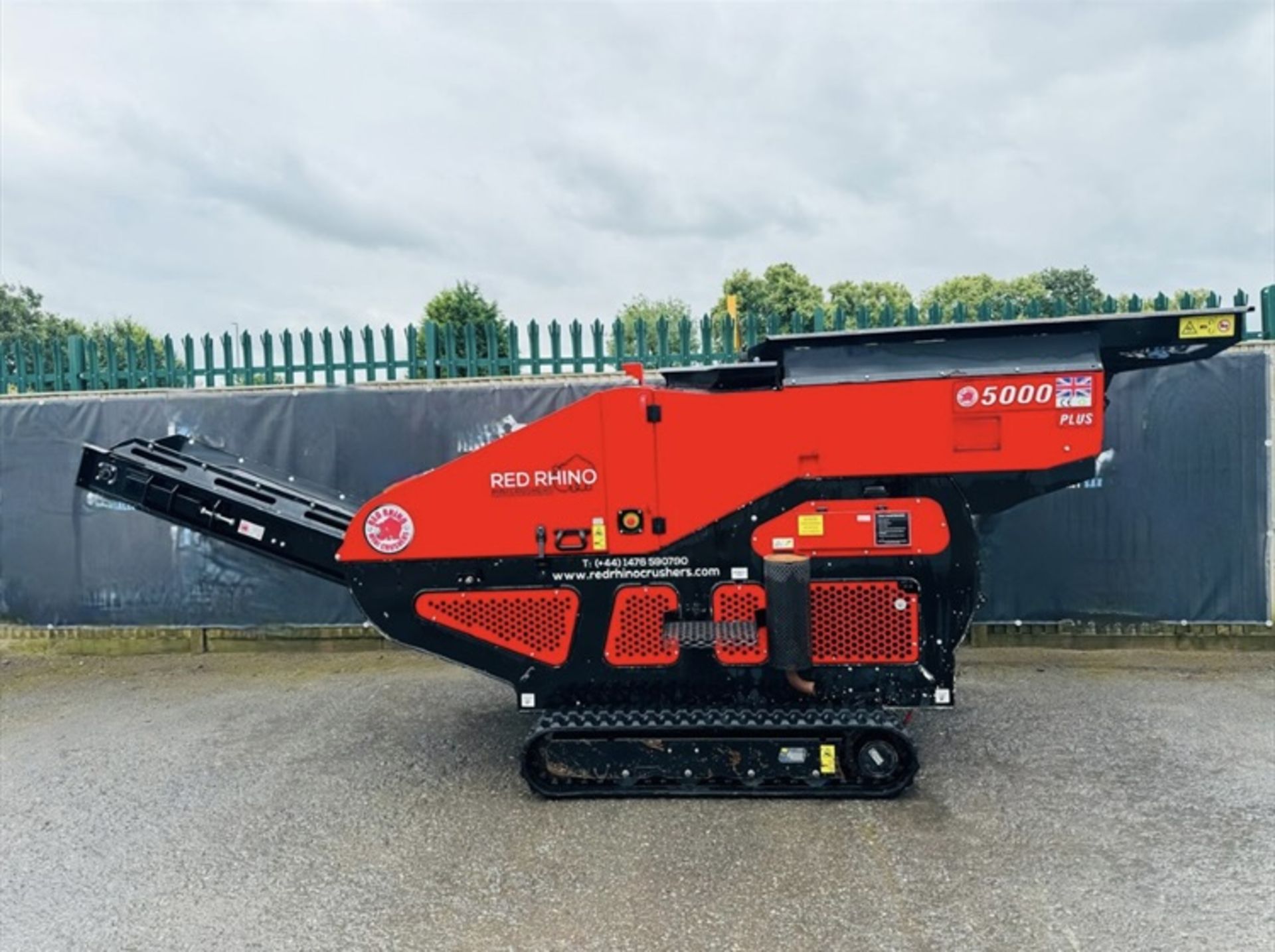 RED RHINO 5000 PLUS Crusher 2017 Model - ONLY 316 hours - Image 11 of 21