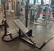 TechnoGym Incline Bench