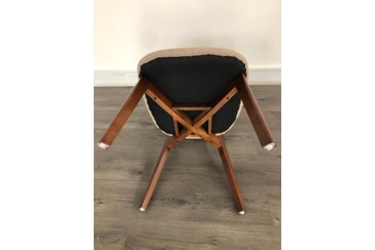 Beige Chair - Brand New & Unused - RRP £390.92 - Designed Exclusively for Tribe Hotel, Manchester - Image 4 of 4