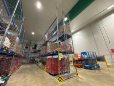 Run Of 10 Bays of Back To Back Bito Boltless Pallet Racking