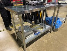 Stainless Steel Table x3