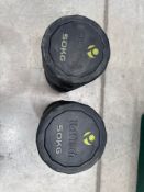Pair Of 50KG Dumbbells