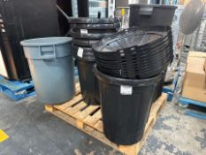 Pallet Of Plastic Bins