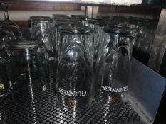 Guinness Pint Glasses, Approximately 35, No Reserve