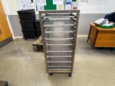 Metal Shelving Trolley