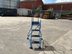 Blue Warehouse Steps