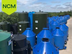 Forbes Technologies High Capacity Protein Skimmer & Water Tanks (Brand New), Direct from Aquacultural Business Due To Asset Consolidation
