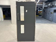 Dortek Hygenic GRP Hinged Door & Frame L/H Opening
