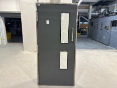 Dortek Hygenic GRP Hinged Door & Frame R/H Opening