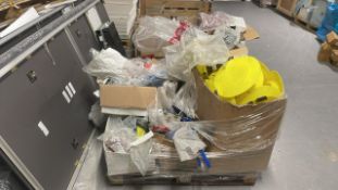 Pallet Of Mixed Bolts And Clamps