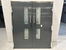 Dortek Hygenic GRP Double Door & Frame