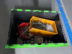 Box Of Assorted Bolts And Fittings