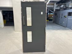 Dortek Hygenic GRP Hinged Door & Frame L/H Opening
