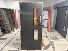 Dortek Hygenic GRP Hinged Door & Frame R/H Opening