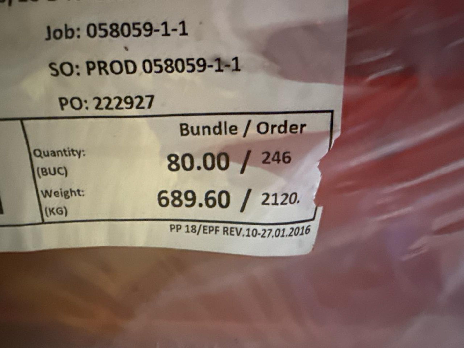 STLK Boltless Pallet Racking, To Match Lots 1 and 2. Approx 50 x 6m Uprights & 105 x 2.3m Cross Beam - Image 6 of 11