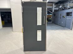 Dortek Hygenic GRP Hinged Door & Frame R/H Opening