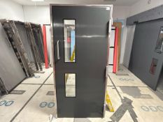 Dortek Hygenic GRP Hinged Door & Frame L/H Opening