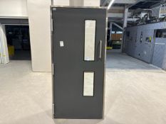 Dortek Hygenic GRP Hinged Door & Frame R/H Opening