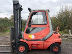 Linde 12 Tonne Diesel Forklift, 1759 Hours, 3.7m Lift, Side Shift & Fork Positioner