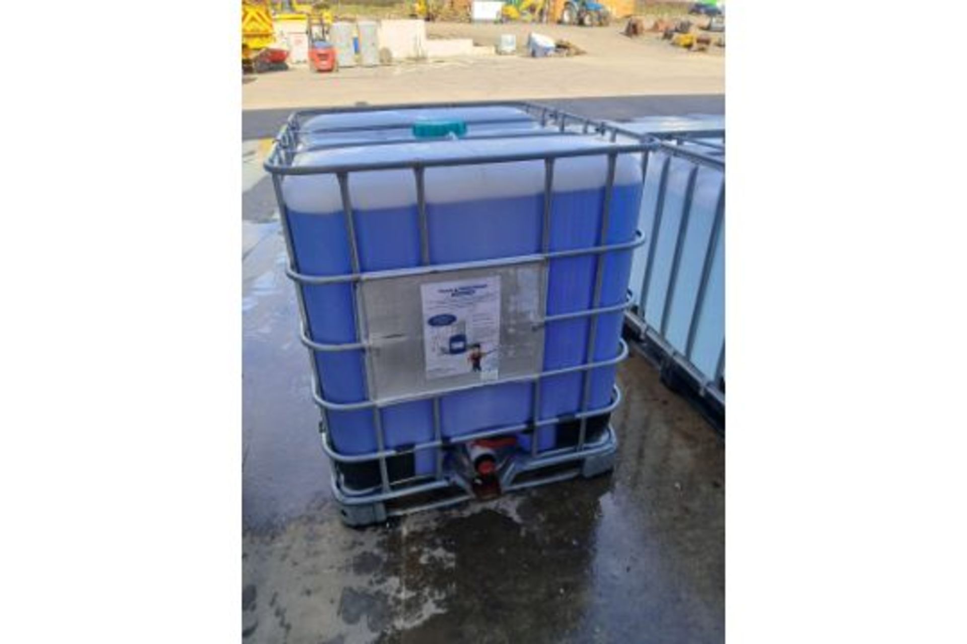 1x 600Ltr IBC Extra Concentrated Truck & Plant Wash